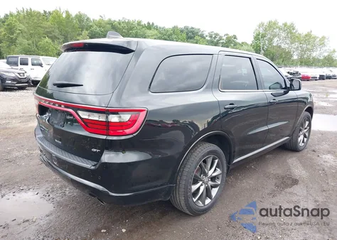 2017 Dodge Durango Gt Awd from USA, damaged, VIN 1C4RDJDGXHC897170